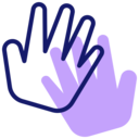 gesture,hand,hands and gestures,high,greetings,high five,five